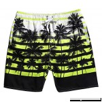 Men's Coconut Hybrid Boardshorts Stretch Surf Beach Shorts Quick Dry Swim Trunks Yellow B07C7Y8ZXC